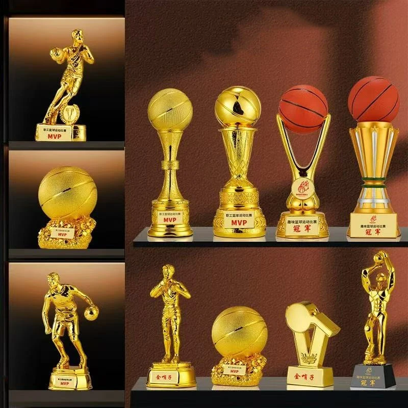 Resin Figure Basketball Trophy factory